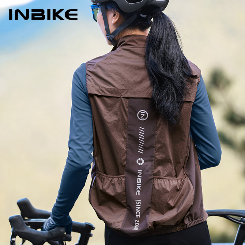 Running Gear Rain - INBIKE Women's Cycling Vest Sleeveless Running