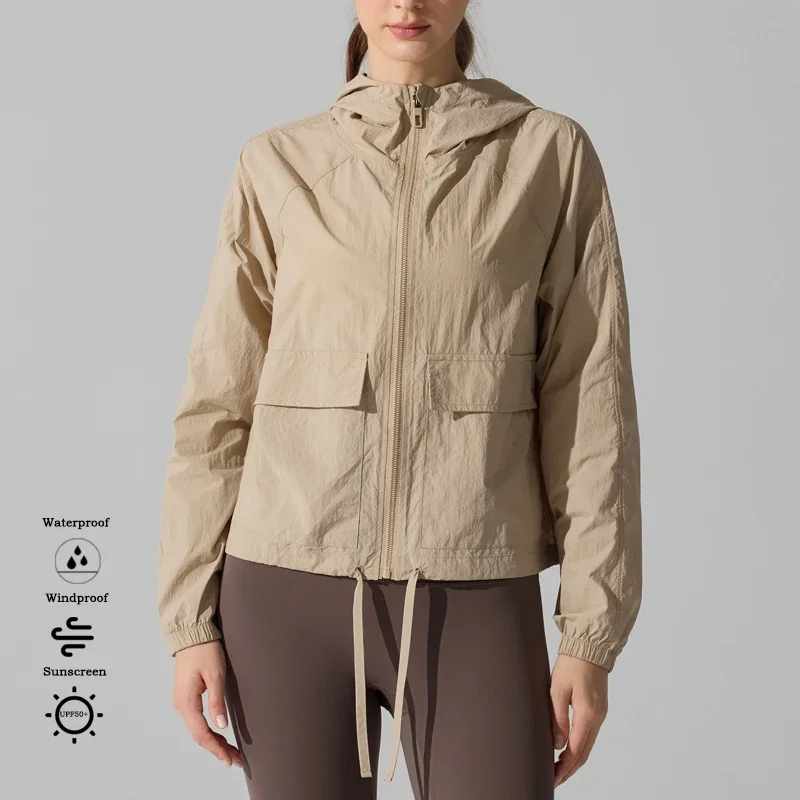 Running Gear Rain - VITALINOVO Lightweight Rain Jacket Women Waterproof