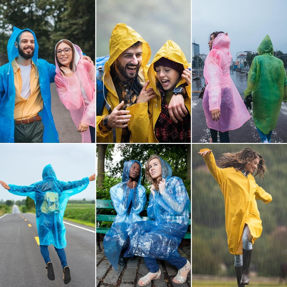 Running Gear Rain - EVA Long Raincoat Unisex Male Women