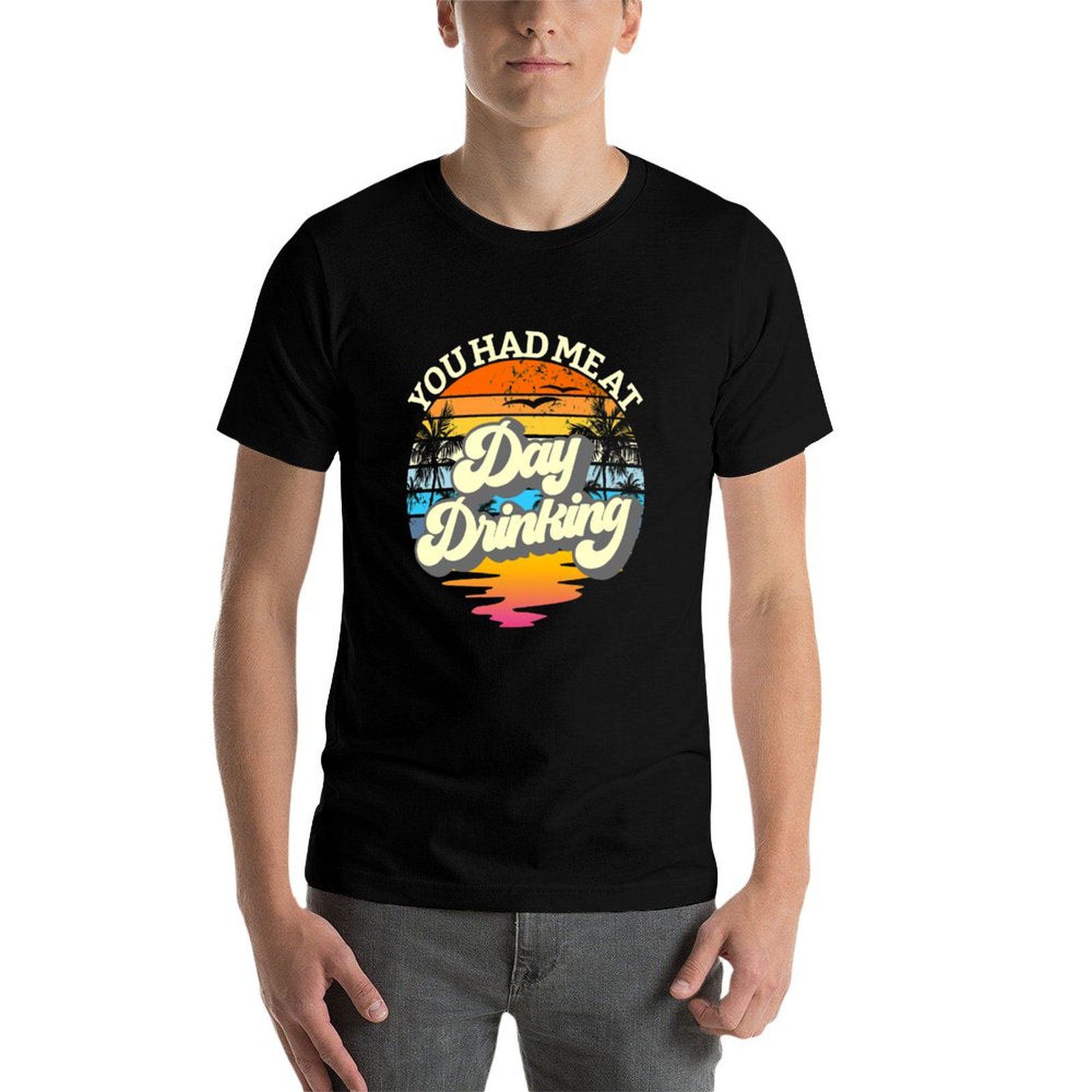 You Had Me At Day Drinking Ret - Running Gear Retro 评论和价格