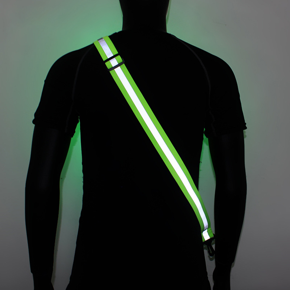USB Rechargeable Reflective Wa - Running Gear Green 评论和价格