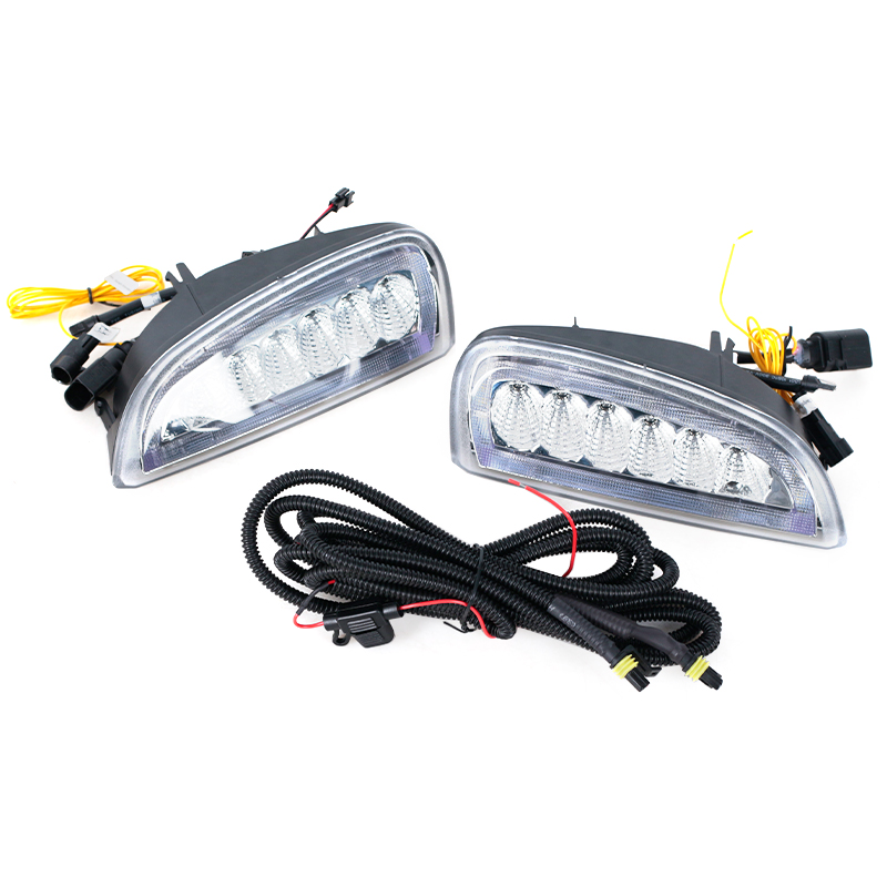 2PCS LED Front Bumper DRL Dayt - Running Gear Accessories 评论和价格
