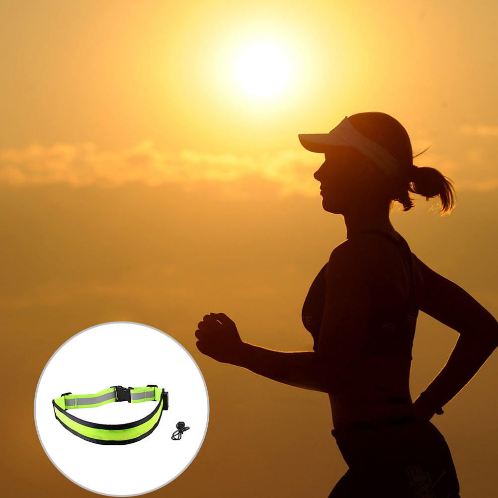 LED Rechargeable Reflective Be - Running Gear Green 评论和价格
