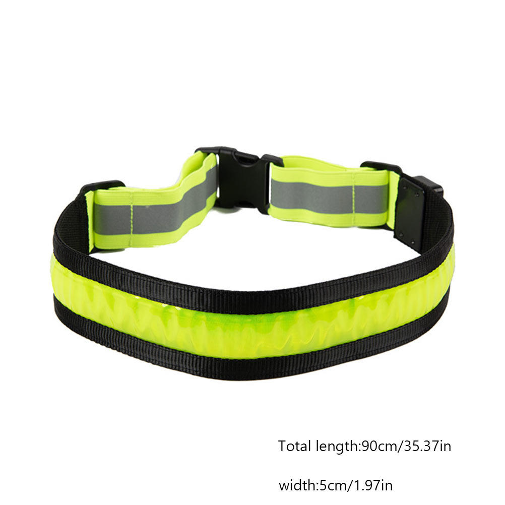 LED Rechargeable Reflective Be - Running Gear Green 评论和价格