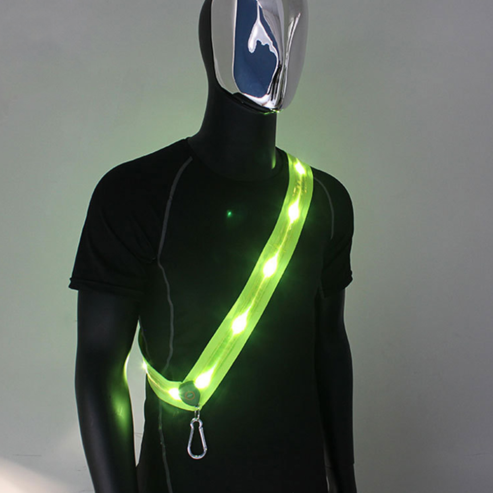 Illuminated Shoulder Straps Re - Running Gear Green 评论和价格