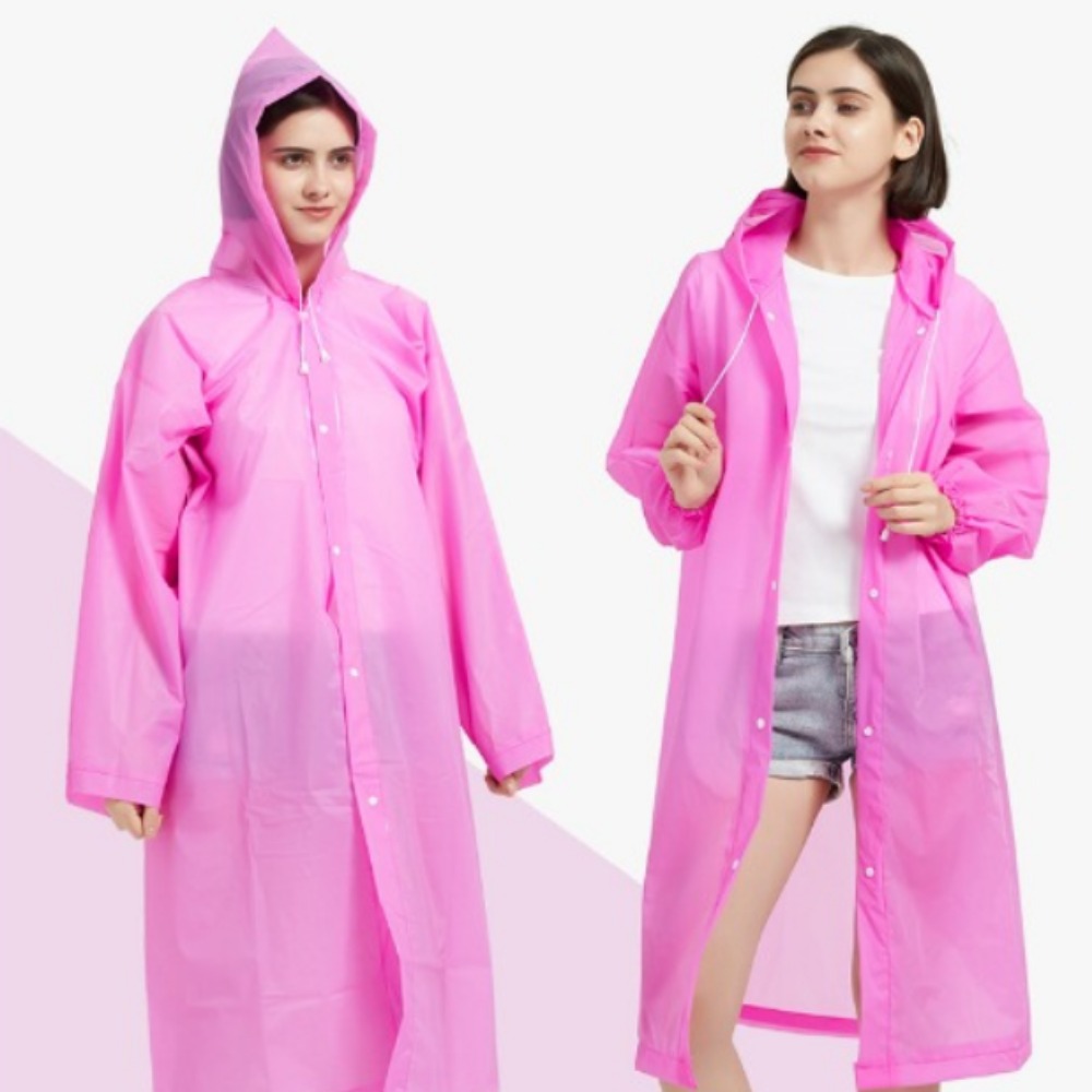 EVA Long Raincoat Unisex Male  - Running Gear Rain 评论和价格