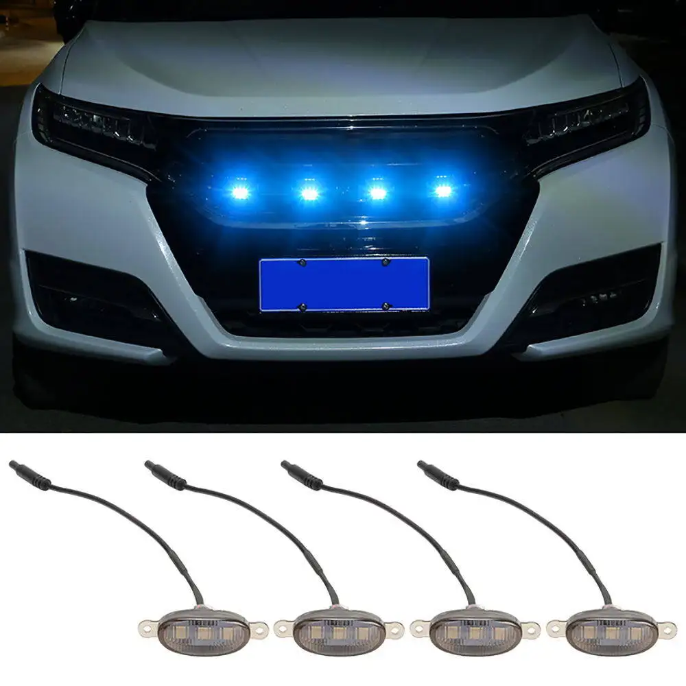 Led Car Front Grille Lighting  - Running Gear Accessories 评论和价格