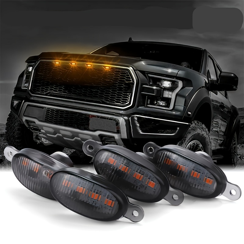 4Pcs/set Car LED Grille Light  - Running Gear Accessories 评论和价格